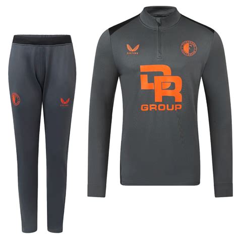 feyenoord adidas trainingsuit blw grijs 2018 19|Feyenoord Trainingspak 2018.